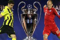 Bayern-Borussia teams for UCL final